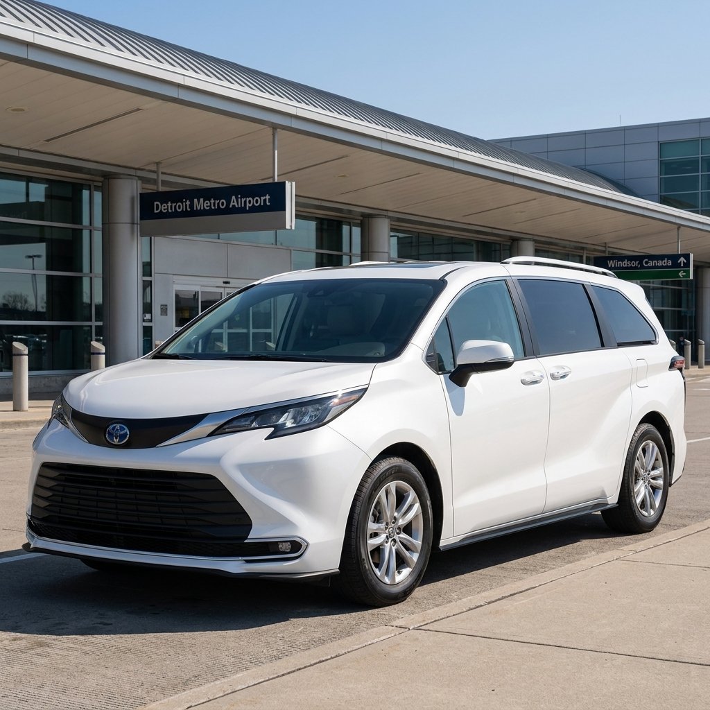 Detroit Airport to Windsor Shuttle