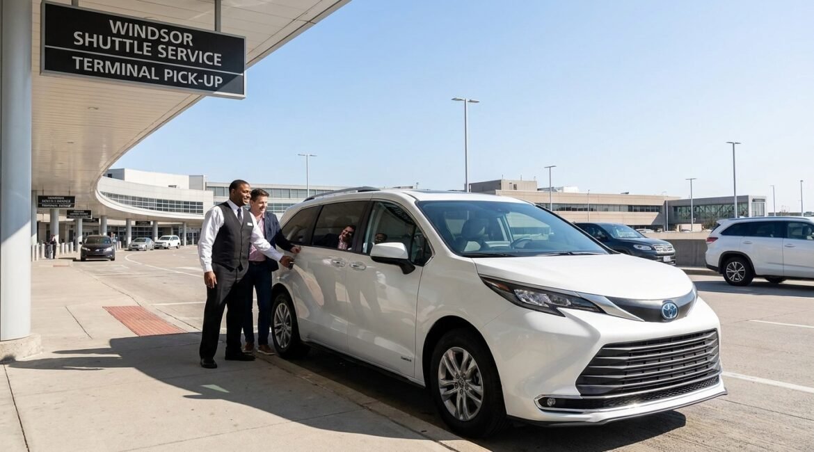 Detroit Airport to Windsor Shuttle