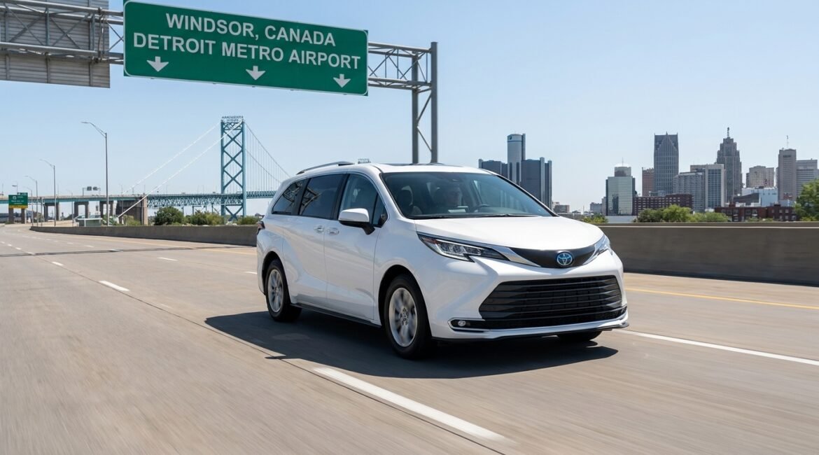 Detroit Airport to Windsor Shuttle