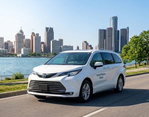 Detroit Airport to Windsor Shuttle